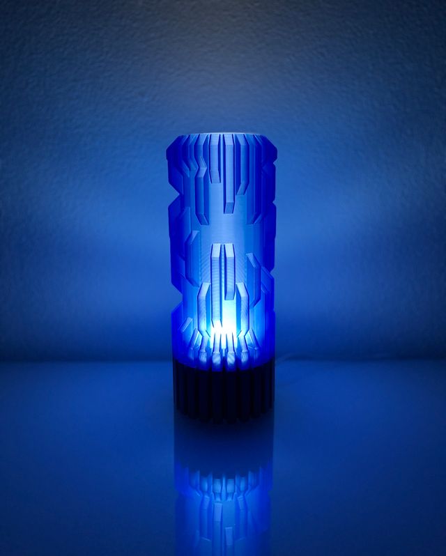 Lampada Decorativa Blu