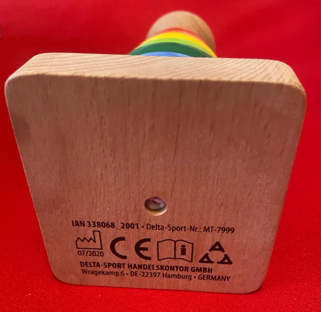 Juguete de madera Playtive Torre piezas apilables