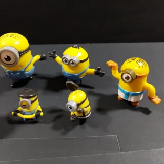 Set 7 Minions Giocattoli