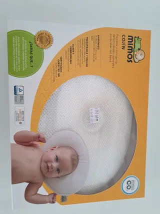 Cojín Mimos para bebé con funda
