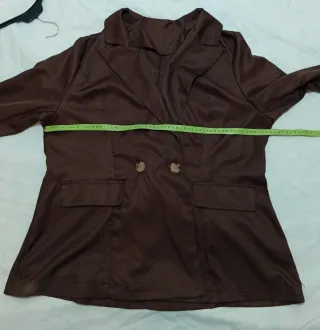 Chaqueta marrón mujer