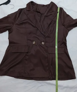 Chaqueta marrón mujer