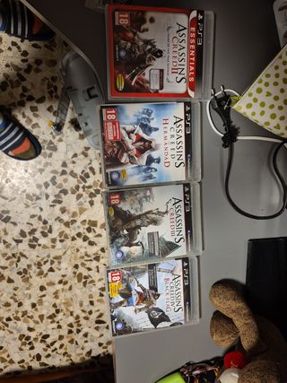Lote 4 Juegos PS3: Assassin's Creed