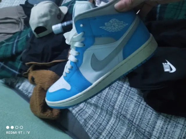 Zapatillas Nike Azules y Blancas