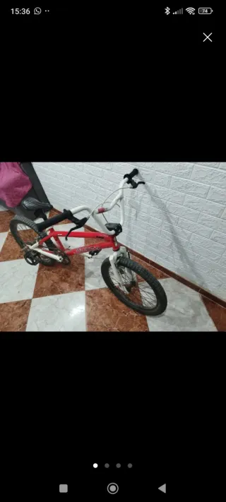 Bicicleta Monty Roja