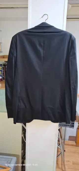 Traje de chaqueta hombre negro emidio tucci