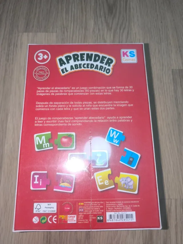 Juego Aprender el Abecedario KS Games