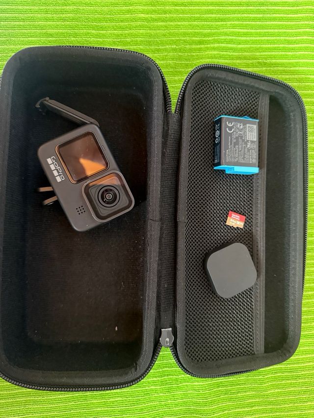 GoPro 9 Black com extras