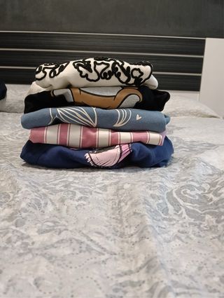 Lote 5 sudaderas niña 5-6 años