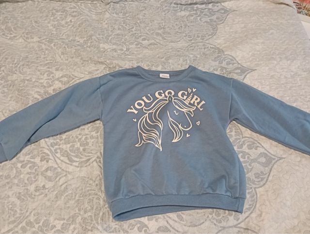 Lote 5 sudaderas niña 5-6 años