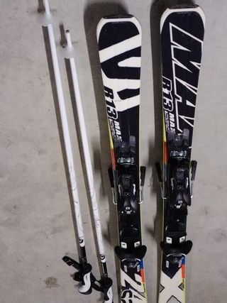 Sci Salomon R13 Max 162cm + Bastoni 115cm