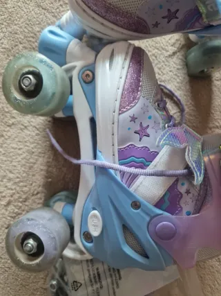 Patines infantiles con luces