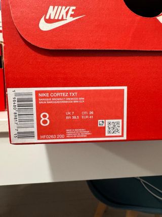 Zapatillas Nike Cortez Marrón