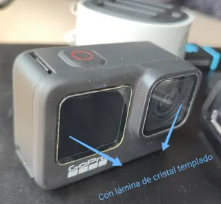 GoPro 9 Hero Black + 3 batterie + caricabatterie + custodia