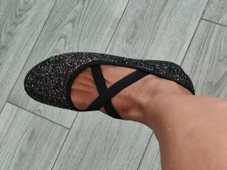 Bailarinas purpurina