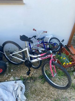 Bicicleta infantil rosa