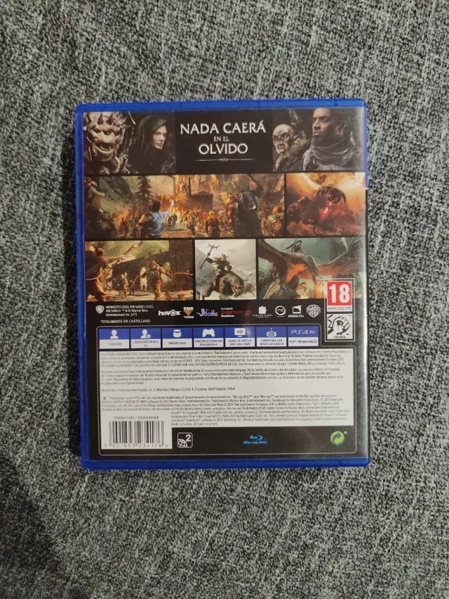 La Tierra Media: Sombras de Guerra PS4