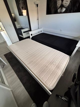 Cama Nido Madera con 2 colchones sin uso 190x90