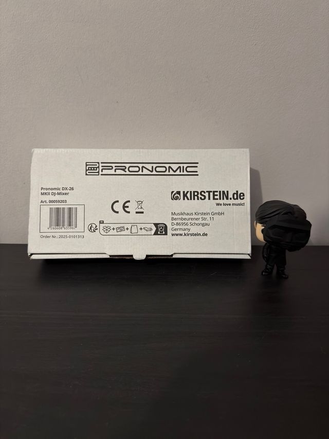 Pronomic DX-26 MKII DJ-Mixer 3 Canais