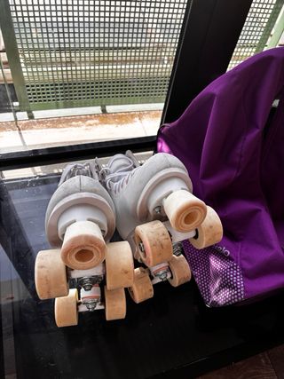 Patinetes Oxelo Blancos Talla 39 nuevos!