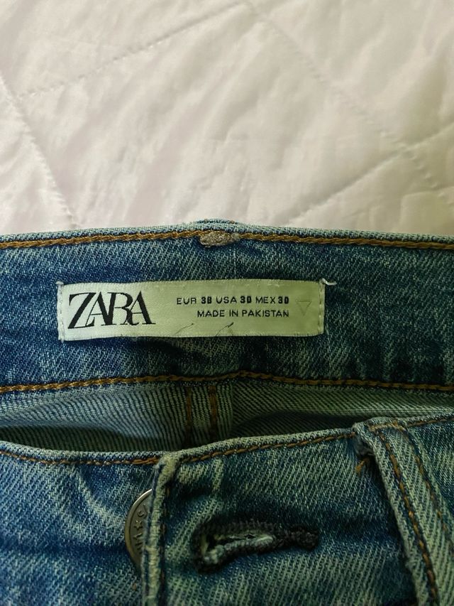 Vaqueros Zara Hombre Azules