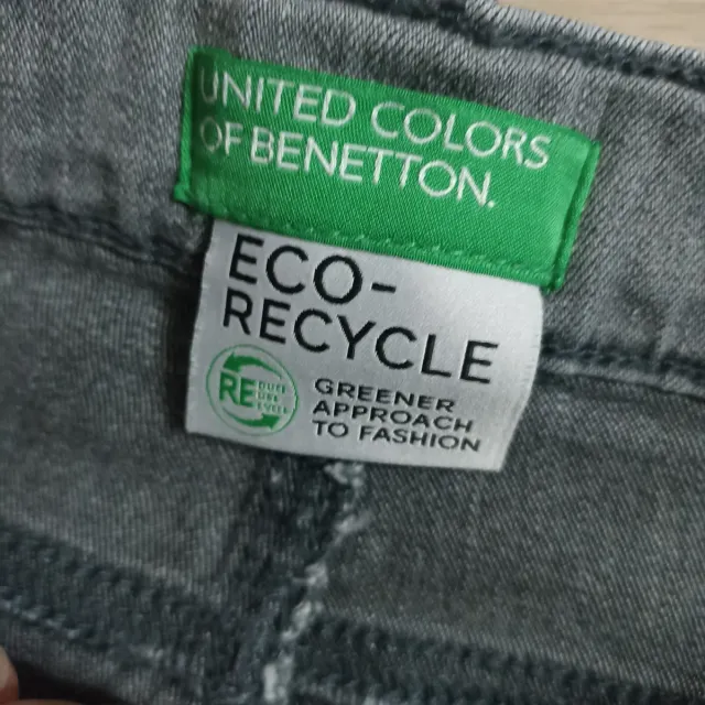 2 Vaqueros Niños Gris