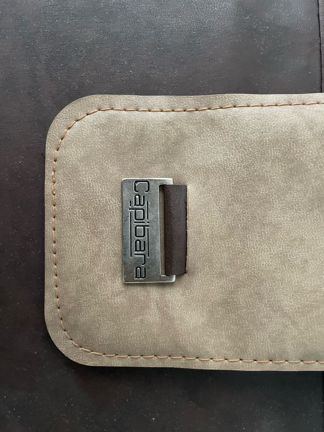 Bolso matero Capibara cuero