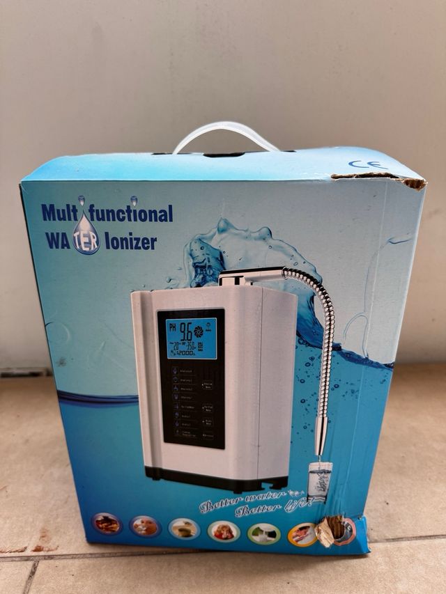 Ionizador Agua Alcalina 7 Placas LCD