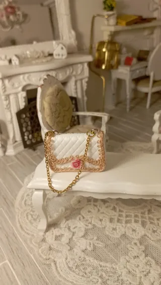 Borsetta miniatura Dollhouse 1:12