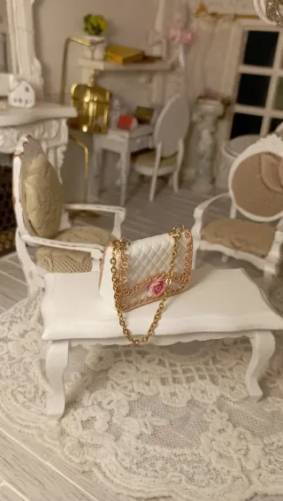 Borsetta miniatura Dollhouse 1:12
