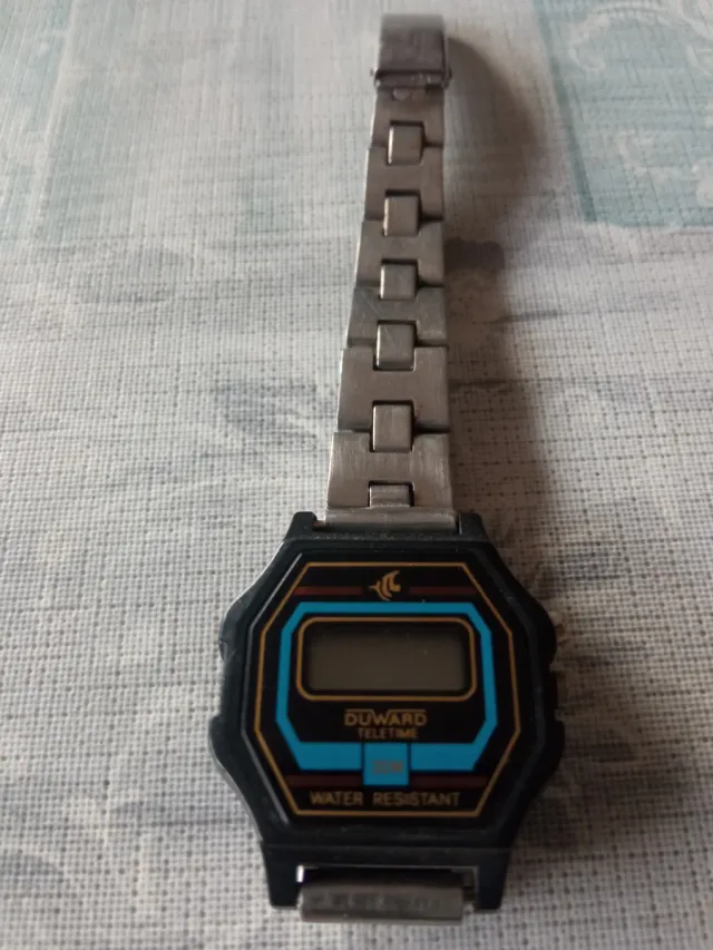Reloj Duward Teletime Digital Vintage