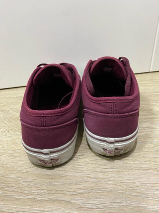 Zapatillas Vans granates