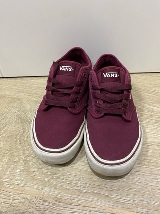 Zapatillas Vans granates