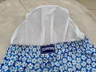 Bañador Vilebrequin flores blancas