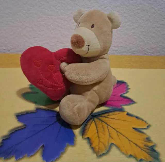 Peluche Osito Corazón Rojo con Corazones