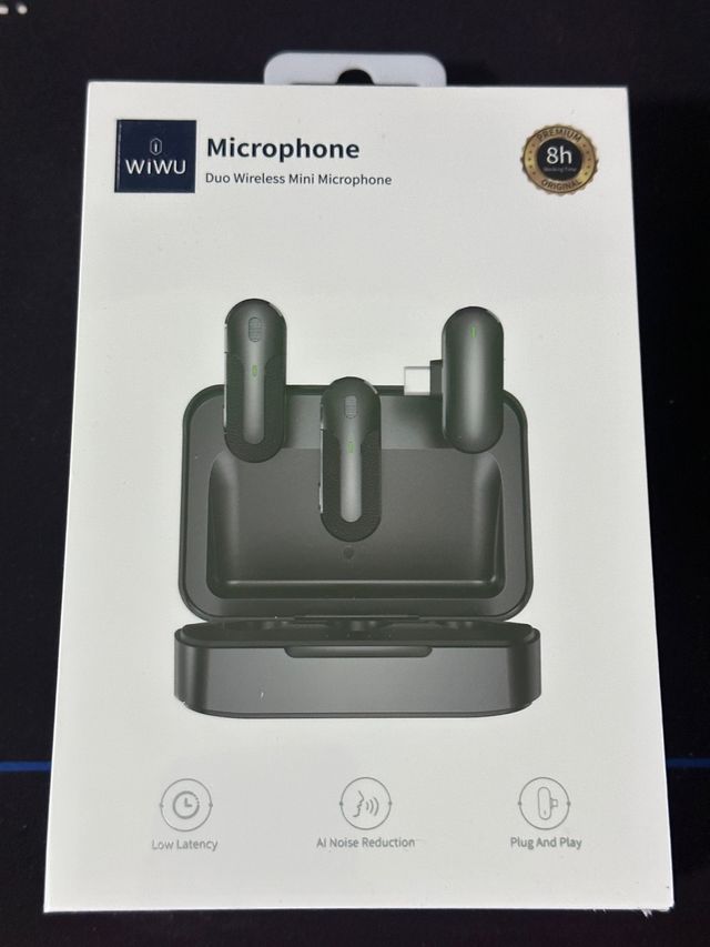 Micrófono Inalámbrico Duo WIWU