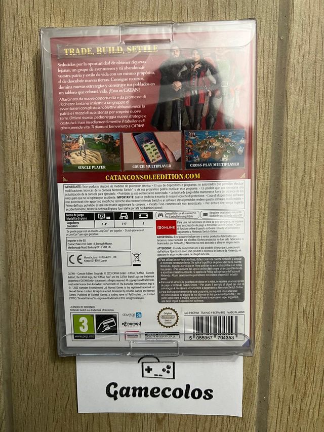 Catan Console Edition Switch PAL España NUEVO