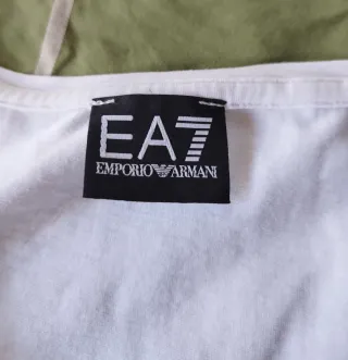 T-shirt EA7 Emporio Armani elasticizzata cotone