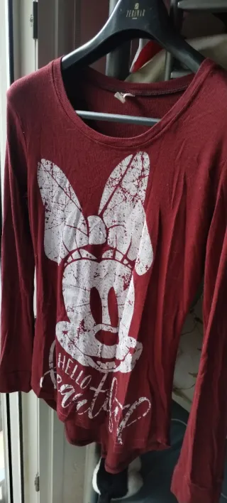 Camiseta Minnie Mouse Hello Beautiful Talla S