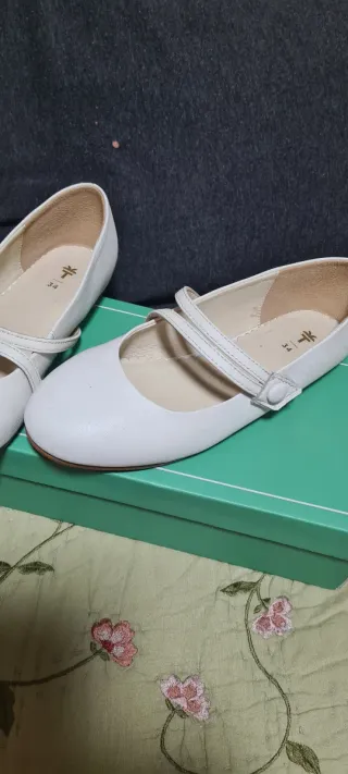 Zapatos comunión niña marca blancos