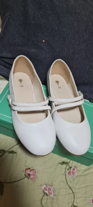 Zapatos comunión niña marca blancos