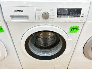 GARANTÍA. LAVADORA SIEMENS 8 KILOS 1400 A+++