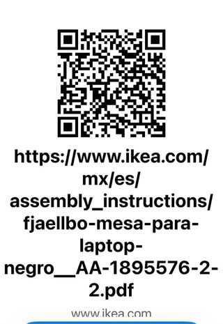 Mesa consola industrial FJÄLLBO Ikea