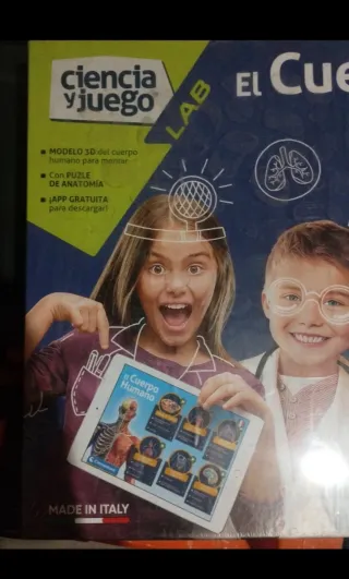 Juego El Cuerpo Humano Clementoni 9+