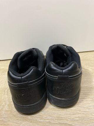 Zapatillas Nike Piel Negras