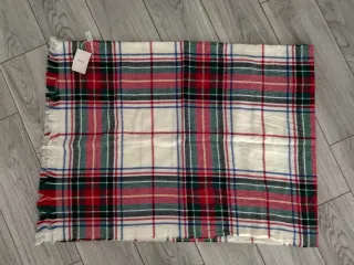 Bufanda Bershka Tartán Multicolor