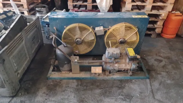 Motor compresor cámara de frío