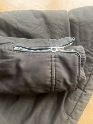 Parka Zara TRF verde militar