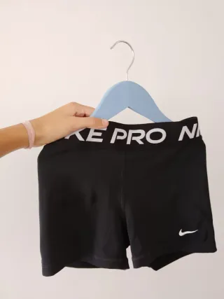 Nike Pro Mallas Cortas Negras
