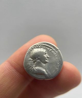 Denario Traiano 98-117 d.C. Roma